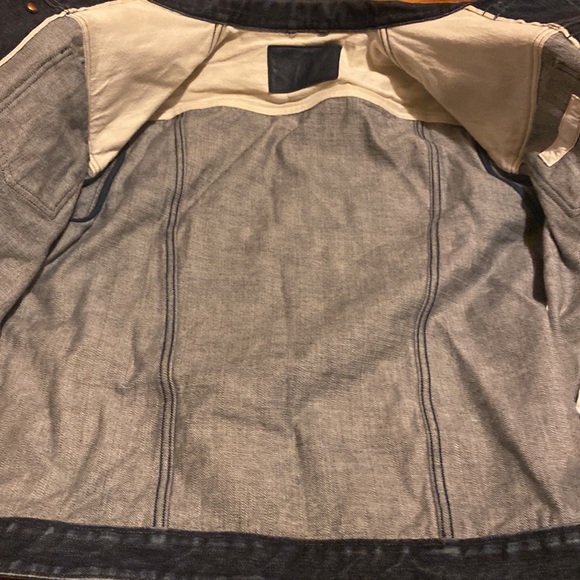 Big John Rare Jean Jacket R601-9 -EUC Size M/L - Picture 12 of 15